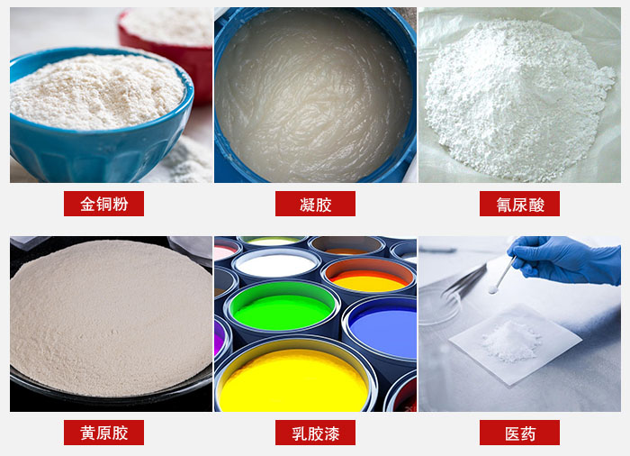過濾篩適用物料有：乳膠漆，凝膠，西藥液體等。